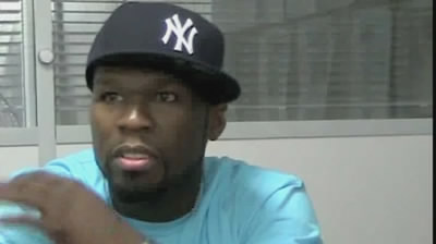 50 Cent at French Newspaper Metro